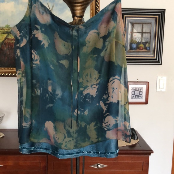 Nougat London Two Pieces Floral Skirt Set 100% Silk - Picture 7 of 15